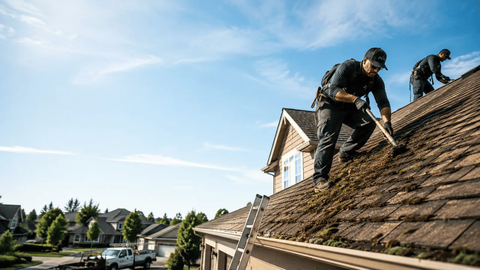 Roof Moss Removal in Stacy, MN near me